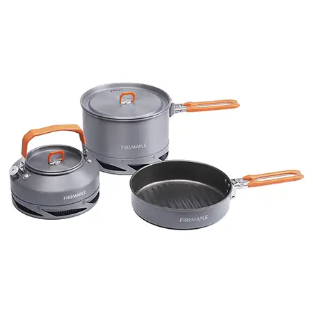 BOX-POT Minimalist Camping Cook Kit! Boil, Fry Even Bake! by