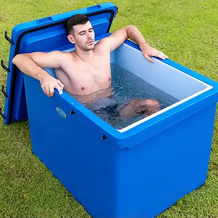 Chill Tub Ice Bath With A Built-In Temperature Control System