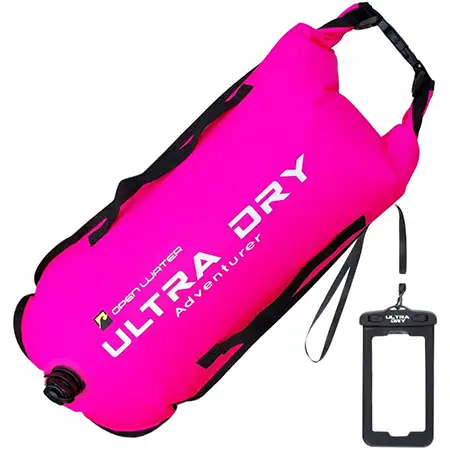best tow float dry bag ultra dry adventurer - cold water swimming gear